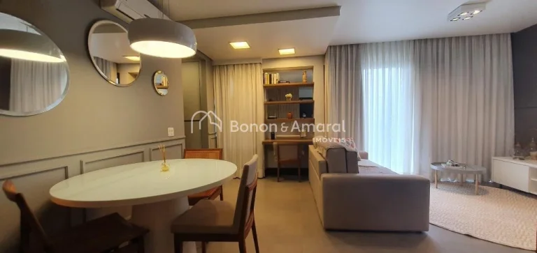 Imagem Localizado em uma das regiões mais desejadas de Campinas, este apartamento de 58 m² é uma excelen...