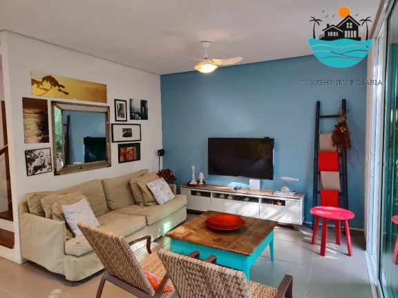 Imagem Casa para Alugar em Juquehy, com 4 suítes, área gourmet, Terraço, Max 8 pessoas, 02 vagas para carro, 100 metros da praia | Juquehy Imobiliária