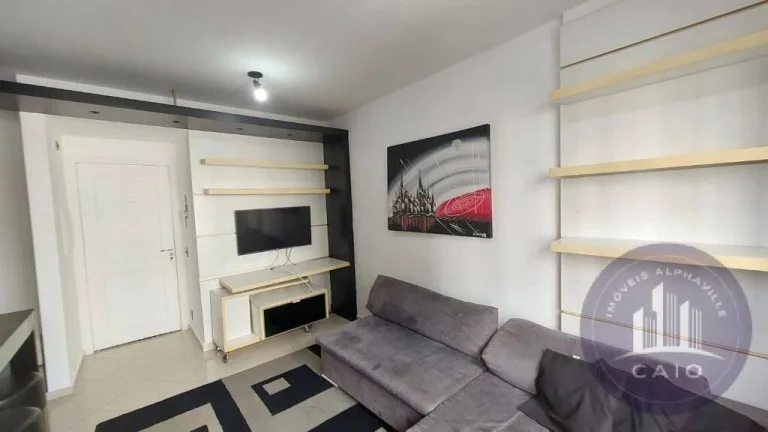 Imagem Apartamento duplex mobiliado com 1 suíte de 68 m² - venda em Alphaville