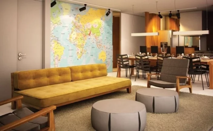 Imagem Apartamento com 56m² no Sumaré próximo estação de metrô, 2 quartos (1 suíte) e 1 vaga.