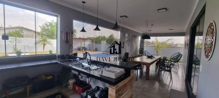 Imagem Casa com 3 dormitórios à venda, 246 m² por R$ 1.300.000,00 - Condomínio Village Serra - Araçoiaba da Serra/SP