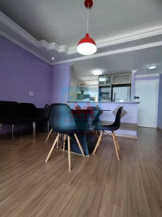 Imagem Apartamento com 70m² e Vista Total para o Mar na Vila Mirim, Praia Grande/SP, 580mil