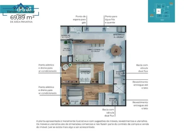 Imagem Apartamento a venda no Urban - Residencial em Itapema S/C.