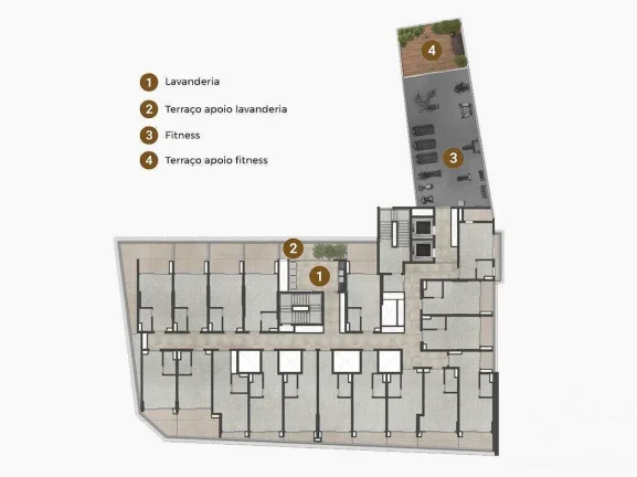 Imagem Apartamento Studio 25m2 Vila Nova Conceição