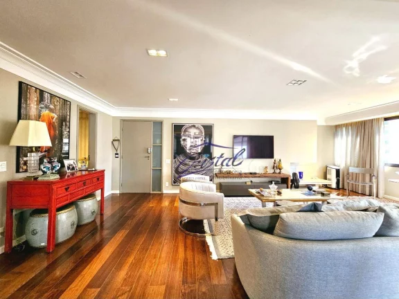 Imagem Apartamento com 3 dormitórios (3 suítes) à venda, 162 m² - Moema - São Paulo/SP