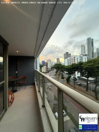 Imagem BEACH CLASS SALVADOR - SEU LUXO E LAZER À BEIRA-MAR EM ONDINA 2/4  60 M VISTA AVENIDA  COM INFRA E UMA VAGA