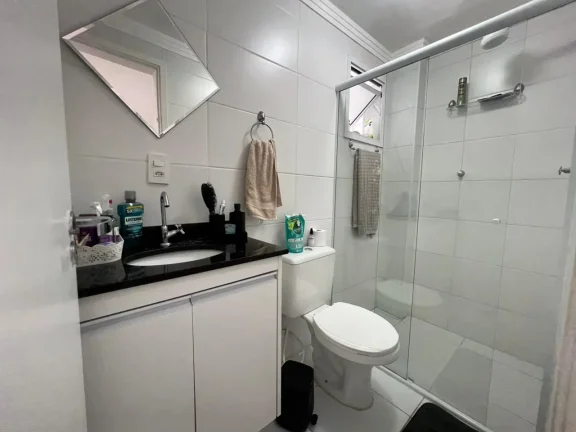 Imagem Apartamento 58m² com Suíte, Sacada Gourmet e Vista Livre no Alpha Club Residencial