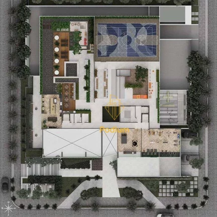 Imagem Apartamentos com varanda e área de lazer completa no Bairro dos Estados - AP0436