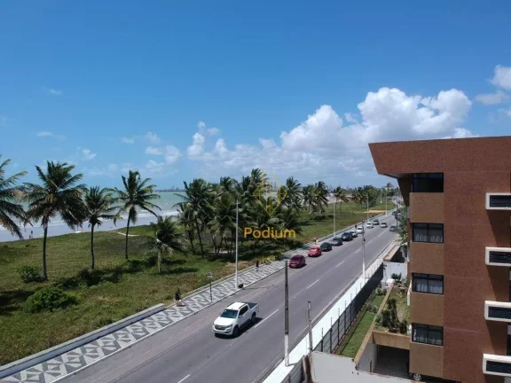 Imagem Apartamento térreo com área privativa em L de frente para o mar da praia de Intermares - AP1036