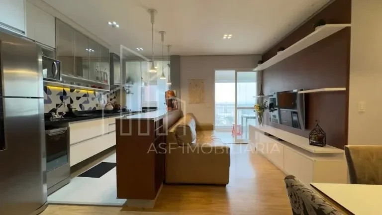 Imagem Apartamento Barra Funda - 65M², 2 Dorms, 1 Suíte, 1 Vaga Determinada, Varanda Gourmet, Piscina.