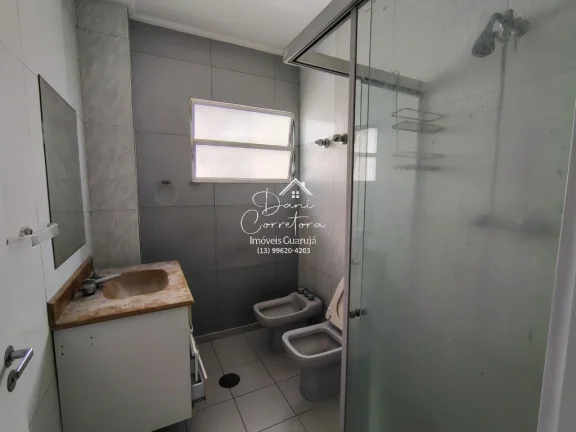 Imagem Aluguel de apartamento último andar Guarujá-SP, Pitangueiras: 2 Quartos, 1 Suíte, 2 Salas, 3 Banheiros, 1 Vaga de Garagem, 122 m².