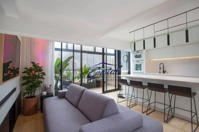 Imagem Apartamento com 1 quarto / suíte à venda, 67 m² - Condomínio Estação Gabriele - Campo Belo - São Paulo/SP