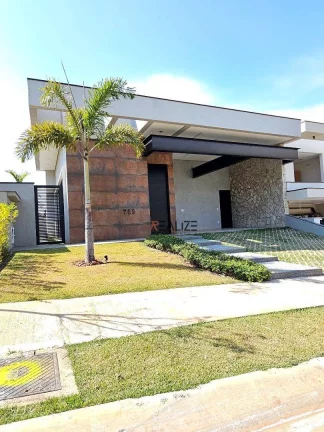 Imagem Casa moderna com 3 dormitórios à venda, 198 m² por R$ 2.090.000 - Condomínio Villa Sapezal - Indaiatuba/SP