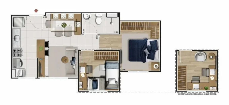 Imagem APARTAMENTO RESIDENCIAL em Rio de Janeiro - RJ, Praça Seca