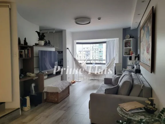 Imagem Flat disponível para locação no Hotel Paulista Wall Street na Bela Vista, com 55m², 1 dormitório e 1 vaga de garagem