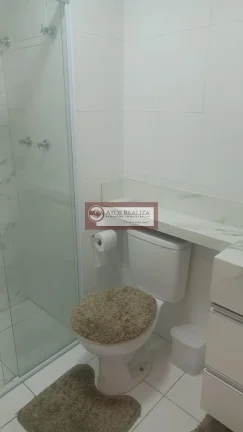 Imagem Alugo Excelente Apartamento... Contem 2 dorm todos com planejados...sala de estar e de jantar integrada... cozinha com planejados...lavanderia com planejados...1 banheiro...O condomínio oferece... piscina academia... brinquedoteca... mercadinho...area kid