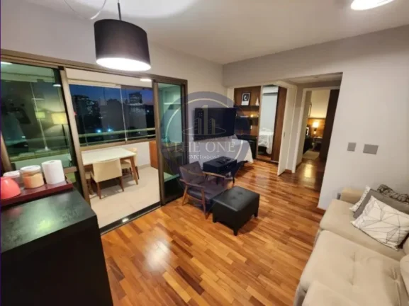 Imagem Imperdível oportunidade: Apartamento à venda ou locação no Brooklin Paulista, São Paulo-SP, 2 quartos, 1 suíte, 2 banheiros, 1 vaga, 62m².