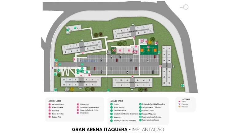 Imagem Apartamento com 2 dormitórios à venda, por R$ 280.000 - Ao lado da ARENA do CORINTHIANS