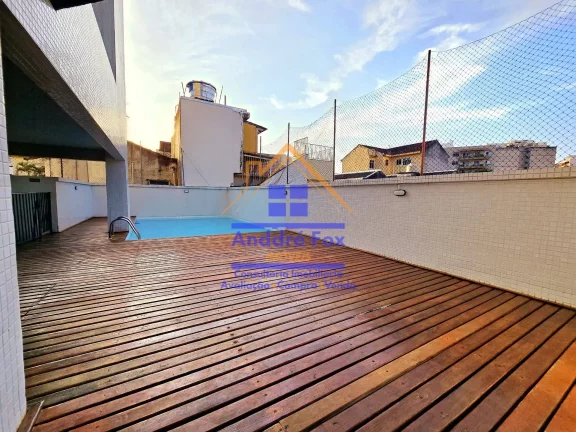 Imagem Apartamento com 2 varandas, 2 quartos arm., 1 suíte, copa – cozinha, dependências, 1 vaga, à venda, 90 M², por R$ 450.000 – Grajaú - Rio de Janeiro / RJ.