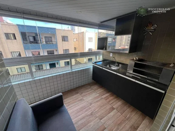 Imagem Apartamento com 2 dormitórios à venda, 72 m² por R$ 595.000,00 - Canto do Forte - Praia Grande/SP