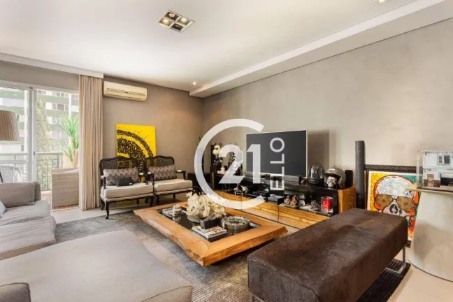 Imagem Apartamento com 2 dormitórios à venda, 163 m² por R$ 4.890.000,00 - Moema - São Paulo/SP