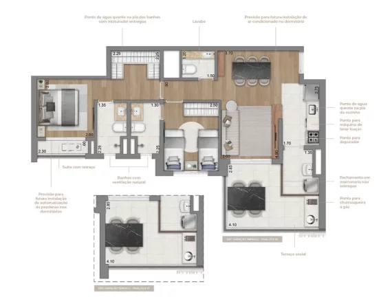 Imagem APARTAMENTO RESIDENCIAL em São Paulo - SP, Brooklin Novo