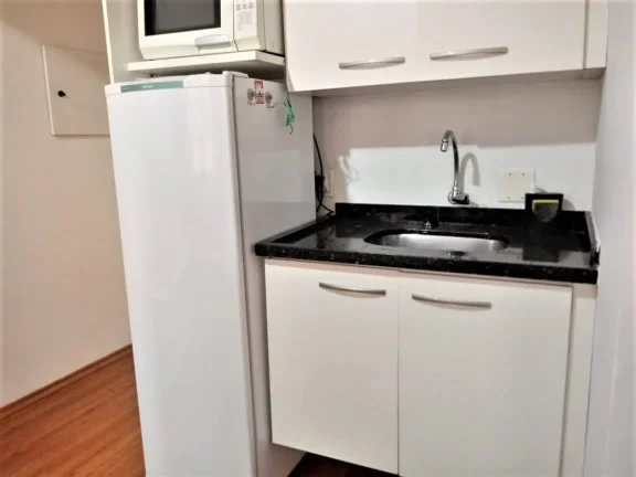 Imagem Flat disponível para venda no Hotel Slaviero Essential São Paulo Moema, com 26m², 1 dormitório e 1 vaga