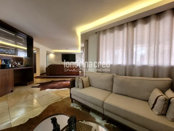 Imagem Amplo apartamento à venda no Residencial Parque Imperial em Londrina, com 4 dormitórios, 3 suítes, 215 m² de área útil e 2 vagas de garagem