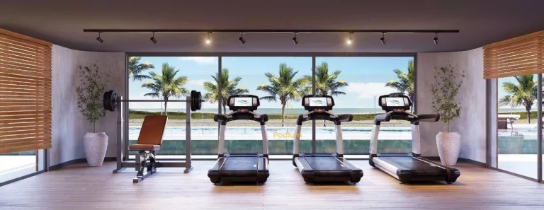 Imagem Flats beira mar com varanda / sacada na praia de Intermares- FL0162
