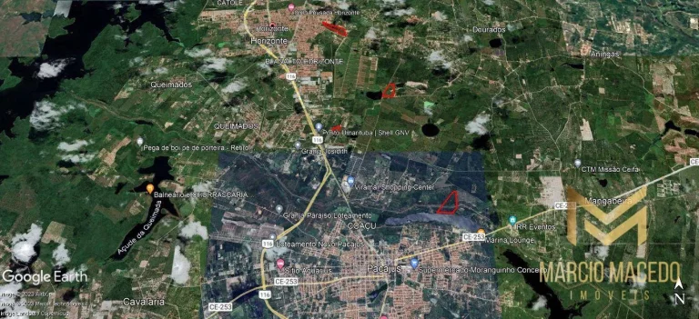 Imagem Terreno à venda, 198000 m² por R$ 4.950.000,00 - Croatá - Pacajús/CE