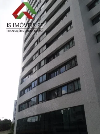 Imagem Flat de luxo para locação em Recife-PE, no bairro Setubal - 1 quarto, 1 suíte, 2 salas, 1 banheiro, 1 vaga, 30m².