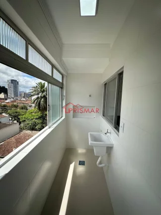 Imagem Ótimo apartamento 1 dormitorio na Vila Mathias em Santos, 1 vaga.