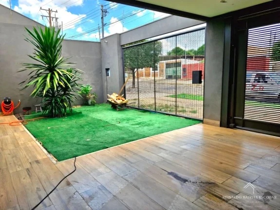 Imagem Casa térrea com 3 suítes, incluindo 1 master no Jardim Jockey Club