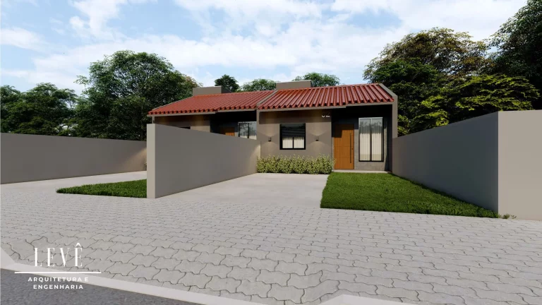 Imagem Lindas casas Germinadas com excelente acabamento e Pátio Frente e Fundos em Nova Hartz