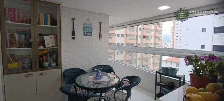 Imagem Apartamento com 2 dormitórios à venda, 103 m² por R$ 680.000,00 - Aviação - Praia Grande/SP