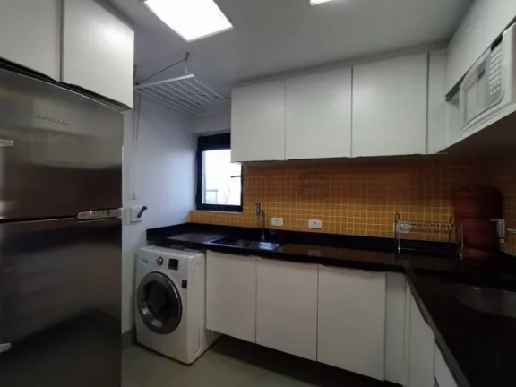 Imagem Flat para venda tem 54 metros quadrados com 1 quarto em Jardim Paulista