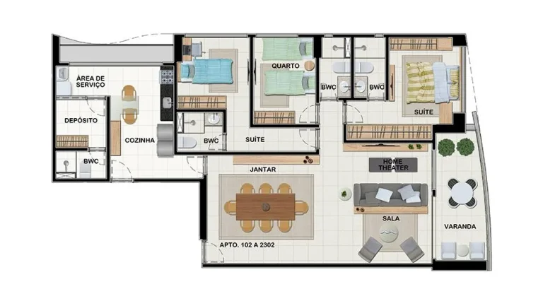 Imagem Apartamento Padrão
