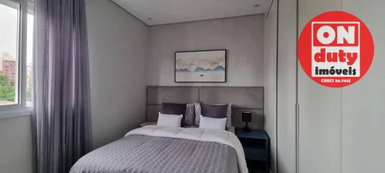 Imagem Apartamento com 1 dormitório à venda, 44 m² por R$ 640.000,00 - Ponta da Praia - Santos/SP