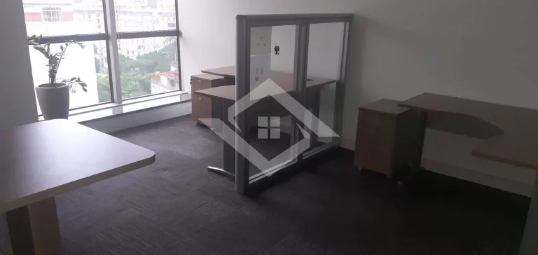 Imagem Sala Comercial 253m² na Praia de Botafogo semi mobiliada e 4 Vagas