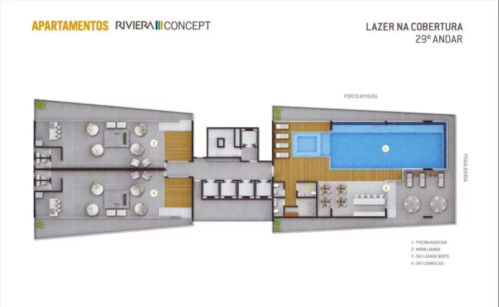 Imagem Apartamento à venda em Itajaí, Praia Brava de Itajaí, com 1 quarto, 47m2
