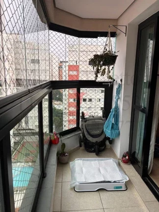 Imagem Apartamento com Sacada em Andar alto, na Vila Clementino, São Paulo