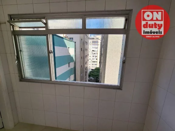 Imagem Apartamento com 2 dormitórios à venda, 84 m² por R$ 760.000,00 - Gonzaga - Santos/SP