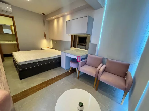 Imagem Apartamento com 1 dormitório para alugar, 46 m² por R$ 5.300/mês - Boqueirão - Santos/SP