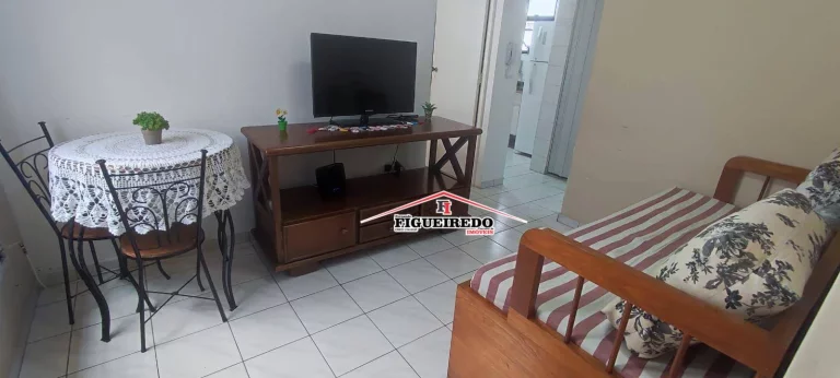 Imagem Apartamento com 1 dormitório à venda, 40 m² por R$ 280.000,00 - Canto do Forte - Praia Grande/SP