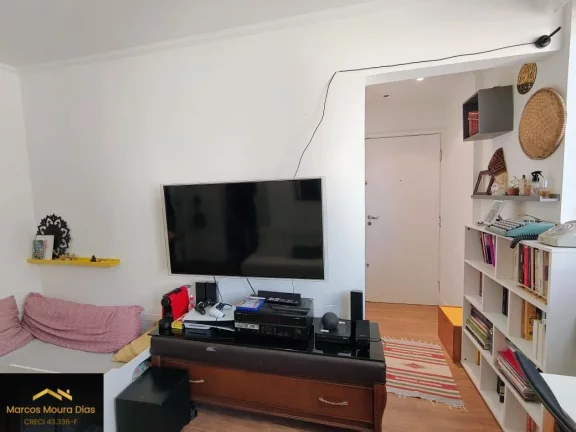 Imagem Apartamento Perto do Parque da Água Branca, Metro Barra Funda, 1 dormitório e 1 vaga com Portaria 24 hs