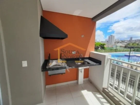 Imagem Apartamento novo com 76m², 3 dormitórios, banheiro, sala dois ambientes, cozinha, area de serviço...