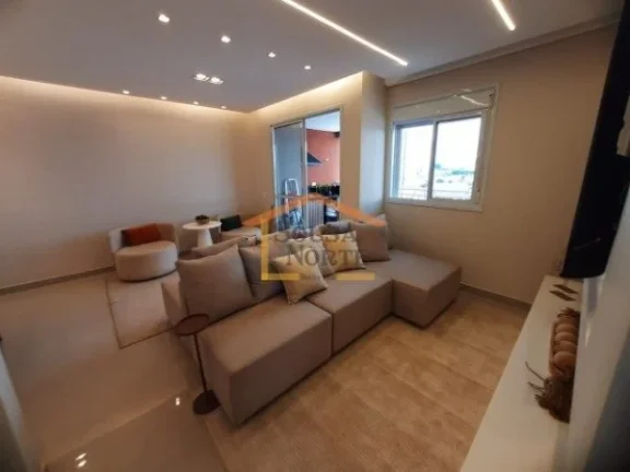 Imagem Apartamento novo com 76m², 3 dormitórios, banheiro, sala dois ambientes, cozinha, area de serviço...
