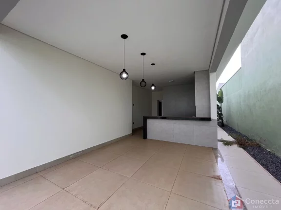 Imagem Casa à Venda no Jardim Itália em Patos de Minas – 3 Quartos, Suíte, Área Gourmet e Acabamento Moderno