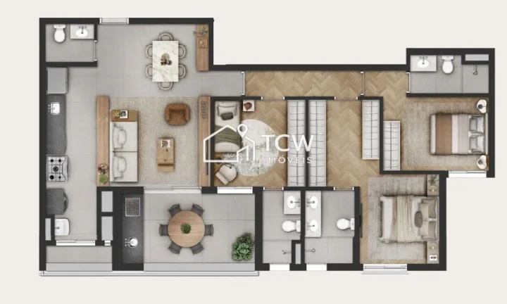 Imagem Apartamento à venda no bairro Indianópolis - São Paulo/SP, Zona Sul