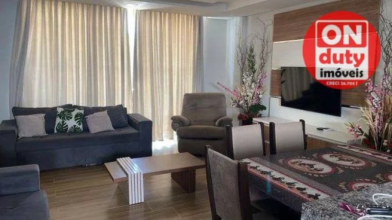 Imagem Apartamento com 3 dormitórios à venda, 106 m² por R$ 730.000,00 - Pitangueiras – M – Barra Funda - Guarujá/SP